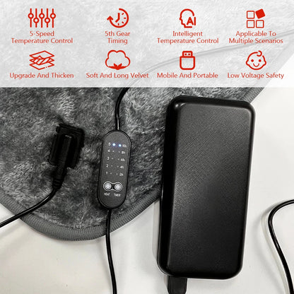 Electric Heating Blanket 80cmx160cm 150x160cm Electric Heated Carpets Pad Thickening Car Bed Mattress Body Warmer Heated Blanket