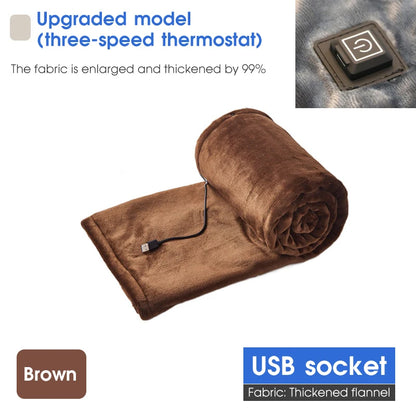Electric Blanket 220V Thicker Automatic Thermostat Electric Heating Blanket Body Warmer Thermal Mattress for Room Blanket heated